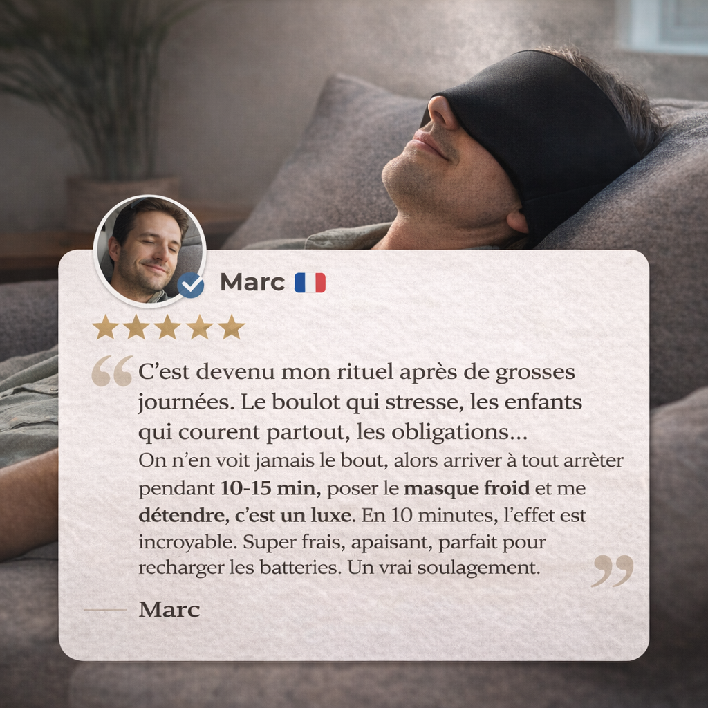 CalmaCap™ – Bonnet Sensoriel Chaud & Froid