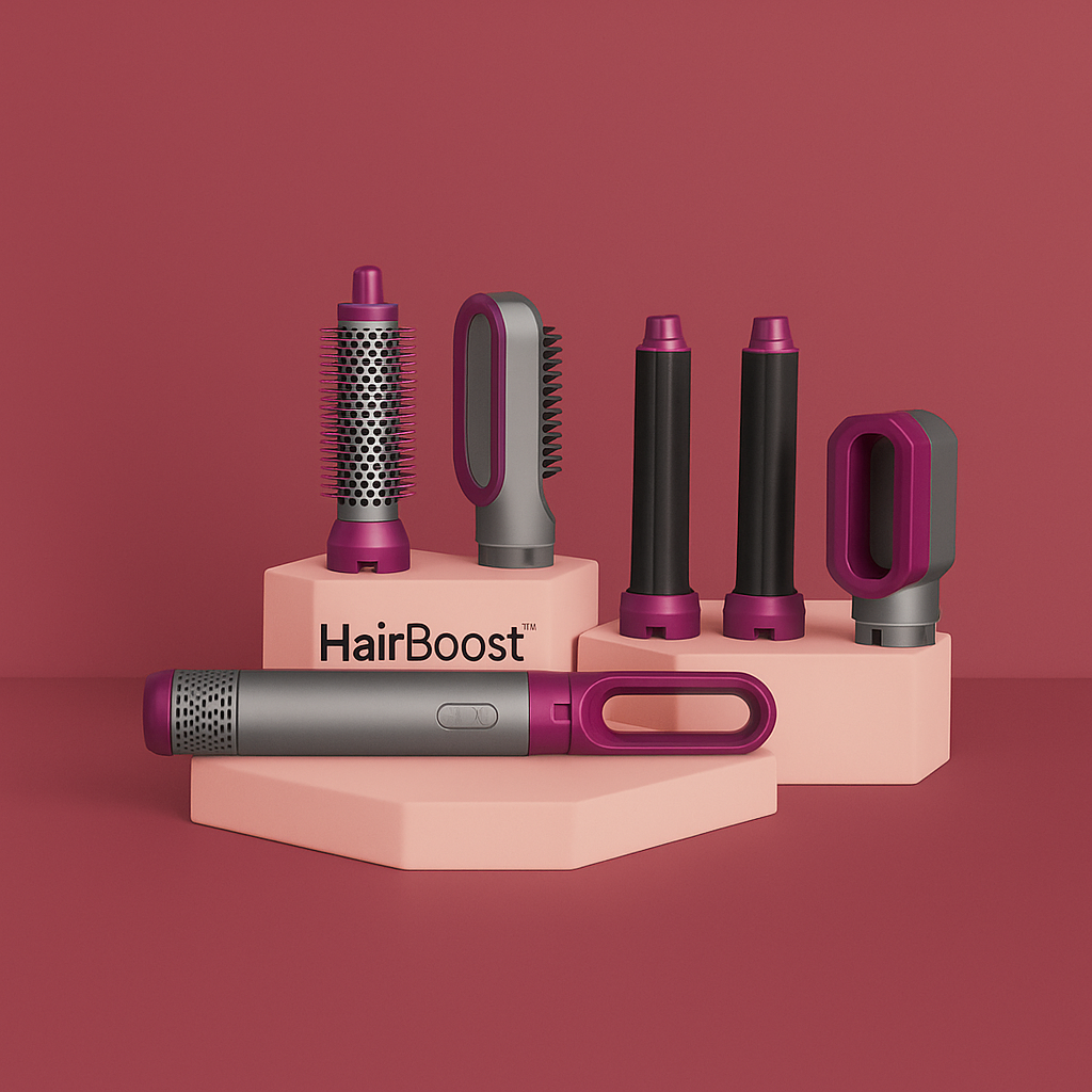 CurlCare™ Anti-Casse Styler 5 en 1