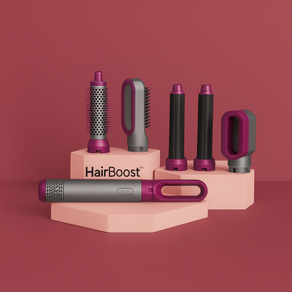 CurlCare™ Anti-Casse Styler 5 en 1