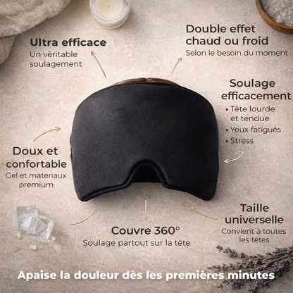 CalmaCap™ – Bonnet Sensoriel Chaud & Froid