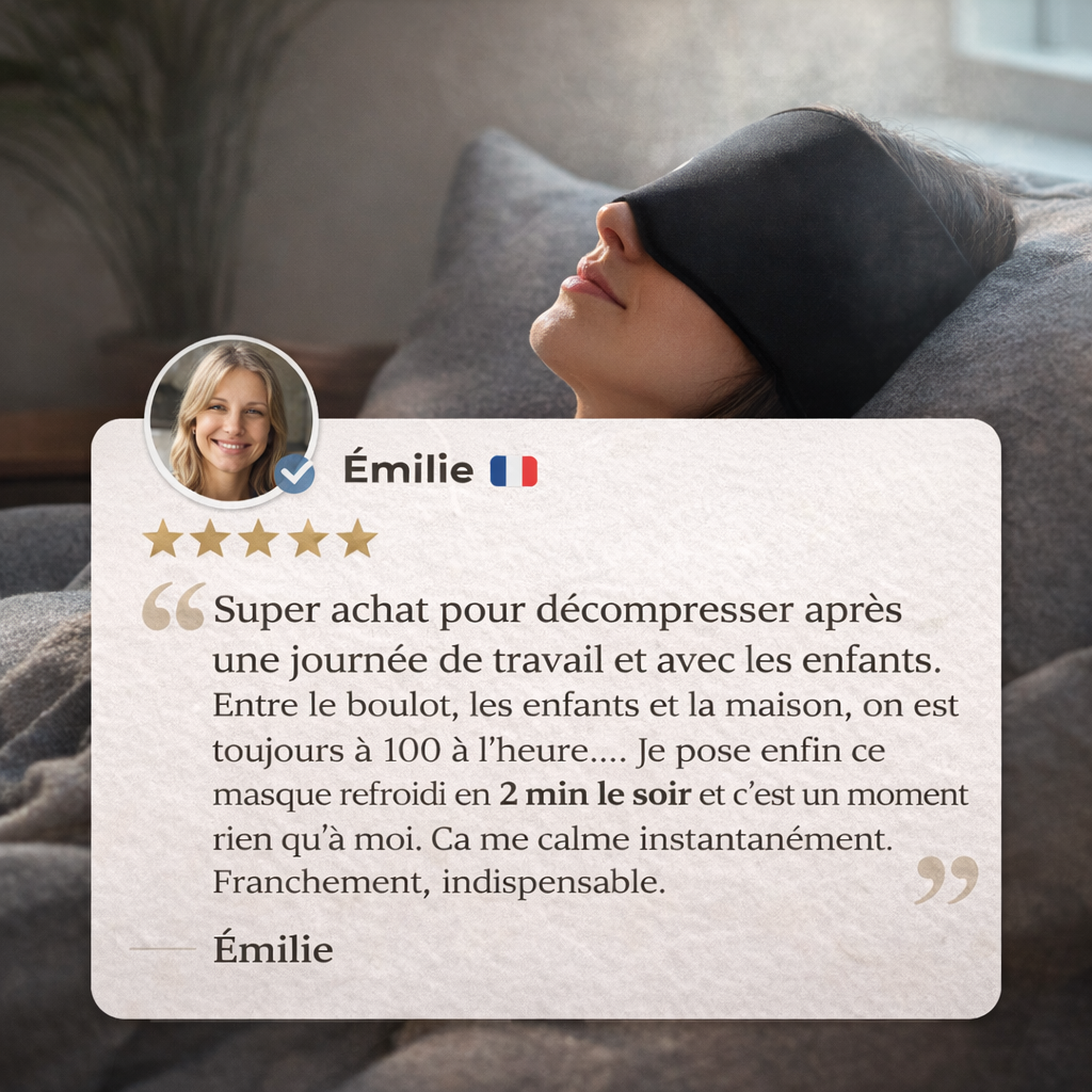 CalmaCap™ – Bonnet Sensoriel Chaud & Froid